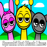 Sprunki But Black Lines